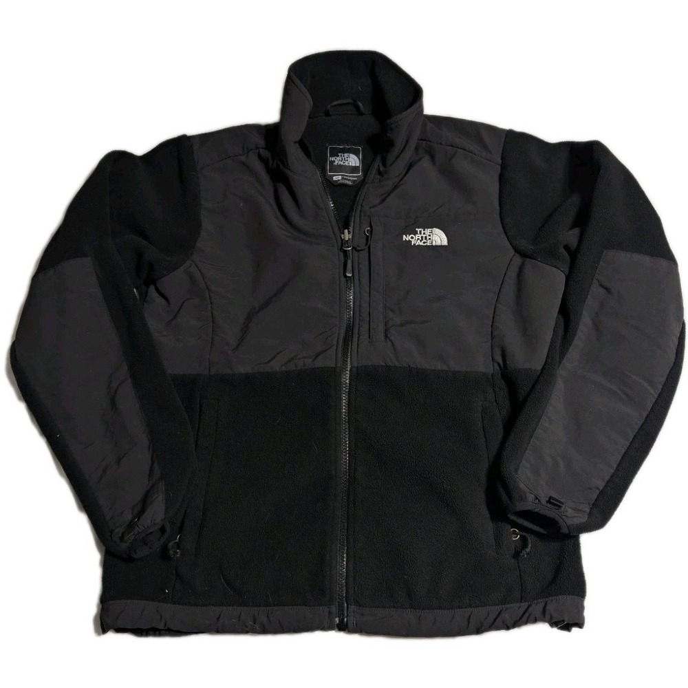 The North Face Polartec‎ Fleece Jacket Womens M Black Full Zip Outdoor